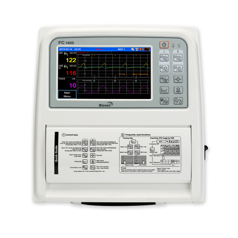 TOCOCARDIOGRAFO GEMELAR BIONET FC1400